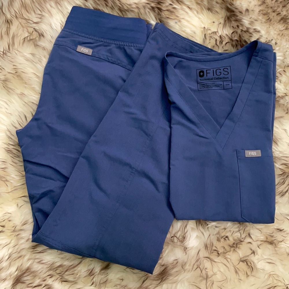 XXS figs scrubs set